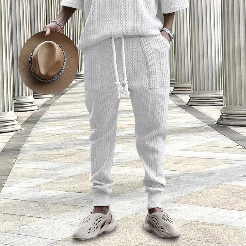Herren Urbanes Freizeit-Outfit mit strukturierter Stoffqualität Echoarchiv