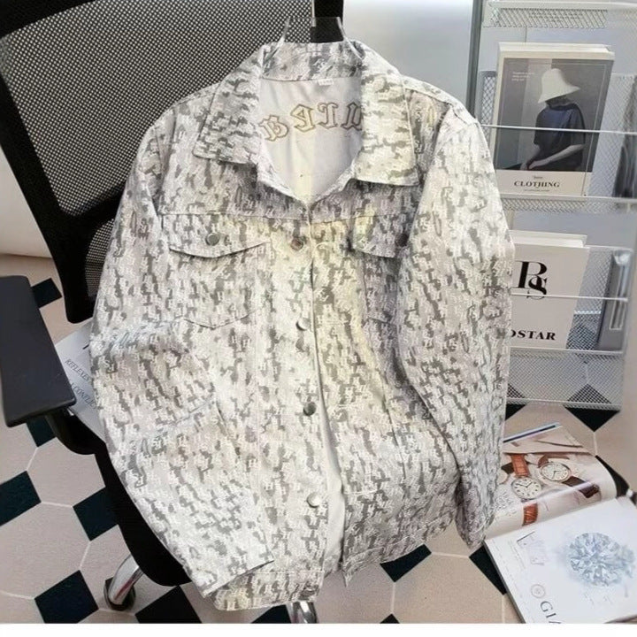 Herren Modische Camouflage Übergangsjacke Echo Archiv