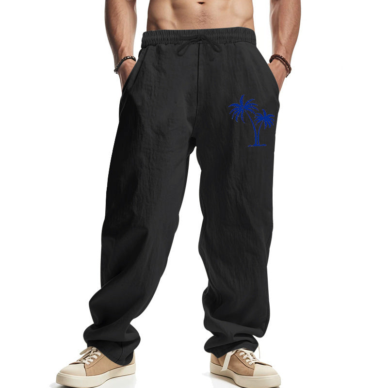 Herren leichte Sporthose mit elastischem Bund und seitlichen Taschen Echoarchiv