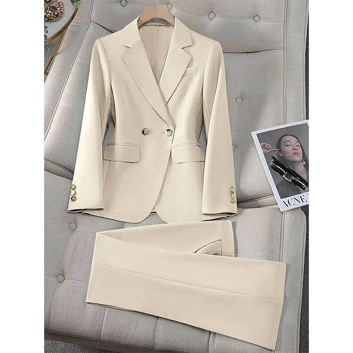 Damen Elegantes Blazer- und Hosen-Set Echo Archiv