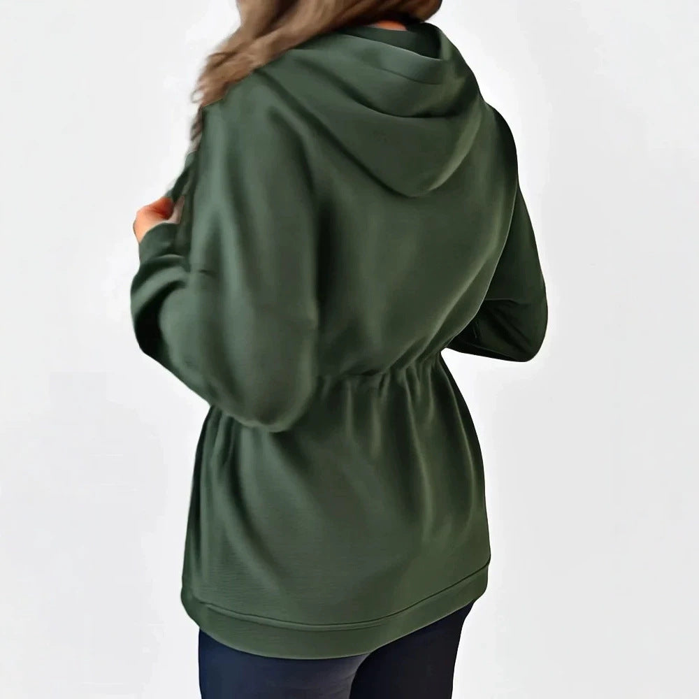 Damen Modische Sportjacke mit Taillenregulierung Echo Archiv