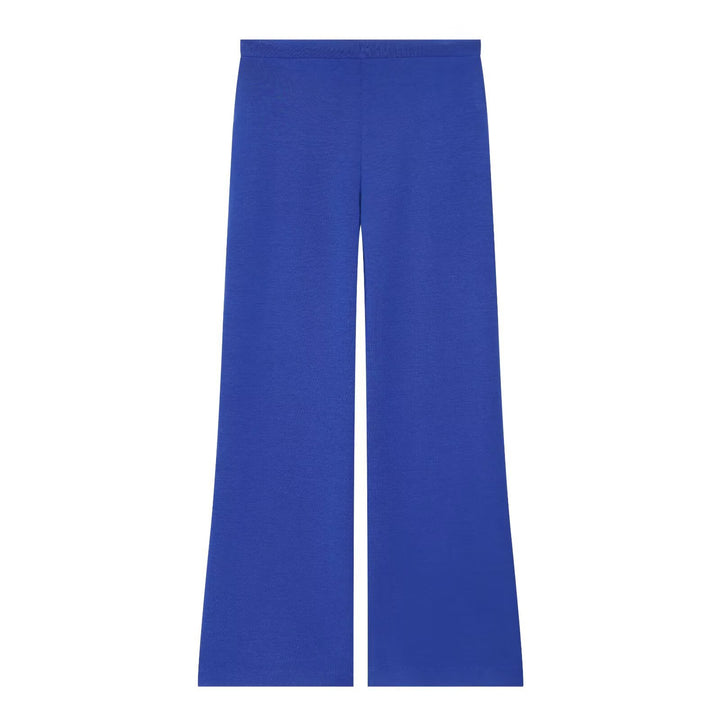 Damen Weite High‑Waist Jersey-Hose mit Tunnelzug und weitem Bein Echo Archiv