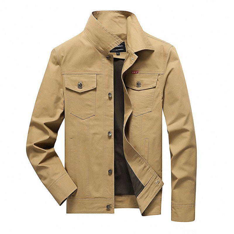 Herren Modische Utility-Jacke mit praktischen Taschen Echo Archiv