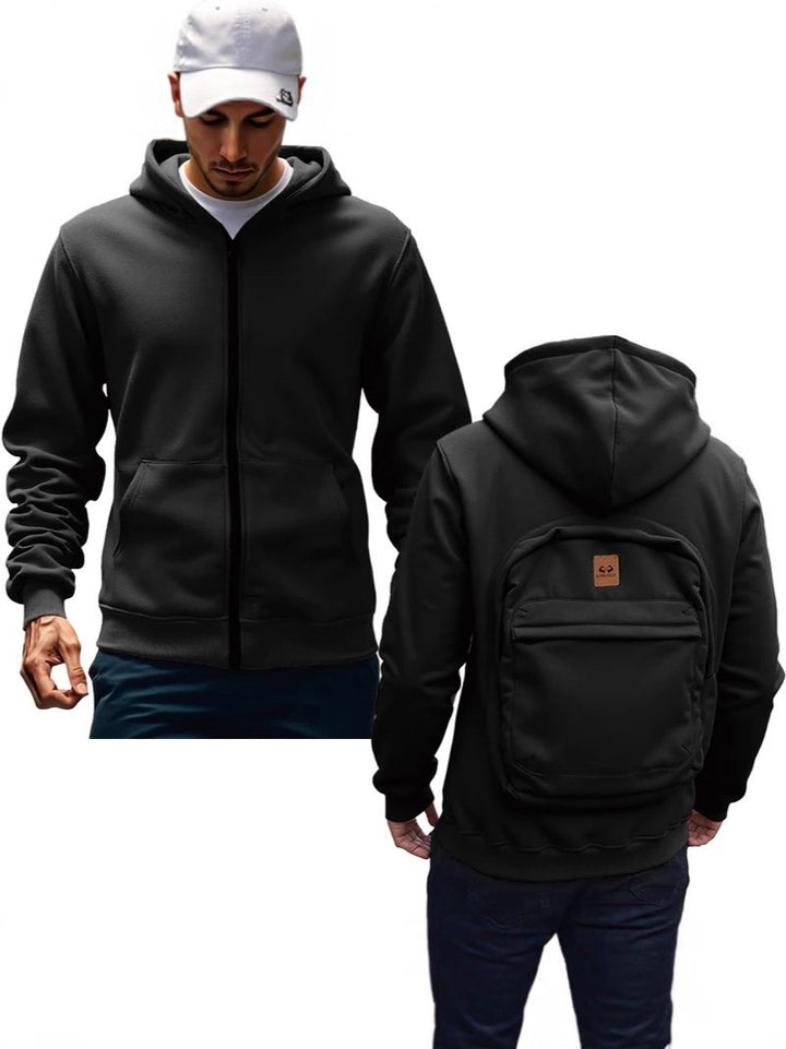Herren Lässiger Kapuzenpullover mit praktischen Taschen Echo Archiv