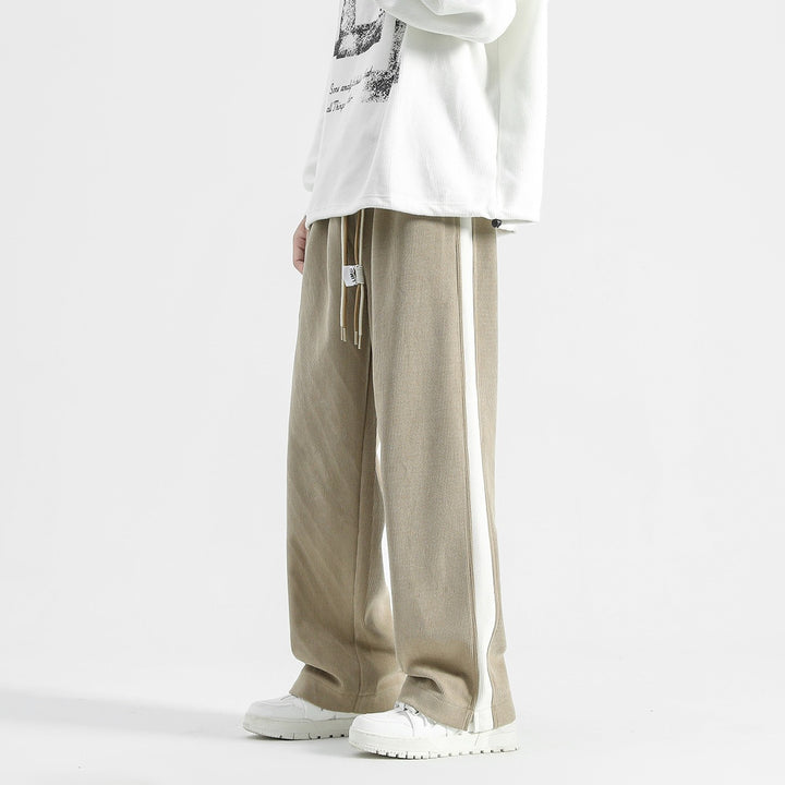 Damen Elegante und lässige Cordhose mit seitlichen Streifen Echo Archiv