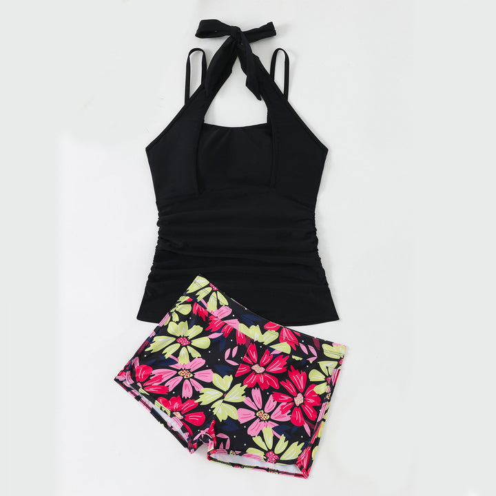 Damen Tankini mit floralen Shorts Echo Archiv