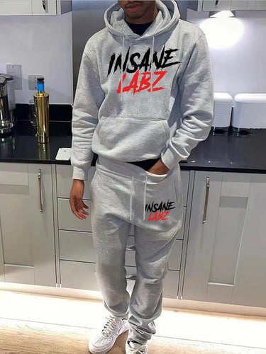 Herren Sportliches Hoodie und Jogginghose Set mit markantem Logo Echoarchiv