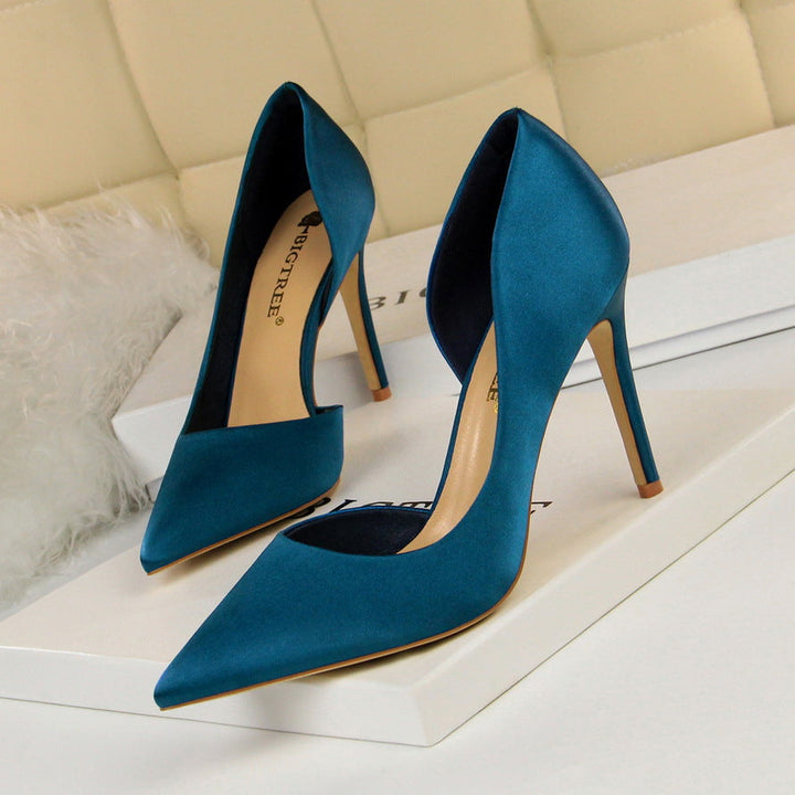 Damen Elegante Stiletto-Pumps mit offenem Absatz und spitzem Design – Lioré