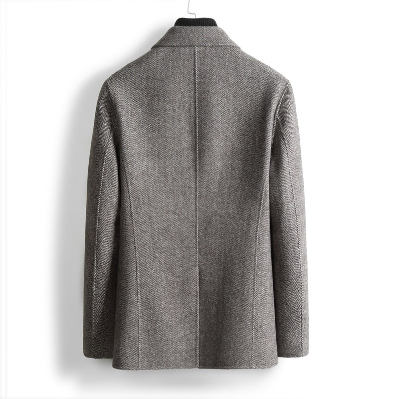 Herren Herringbone-Muster Blazer Echoarchiv