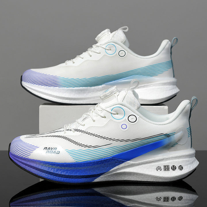 Unisex Performance-Laufschuhe mit Drehverschluss, mehrschichtiger Rebound-Zwischensohle und stabiler TPU-Fersenstütze – Tavélo