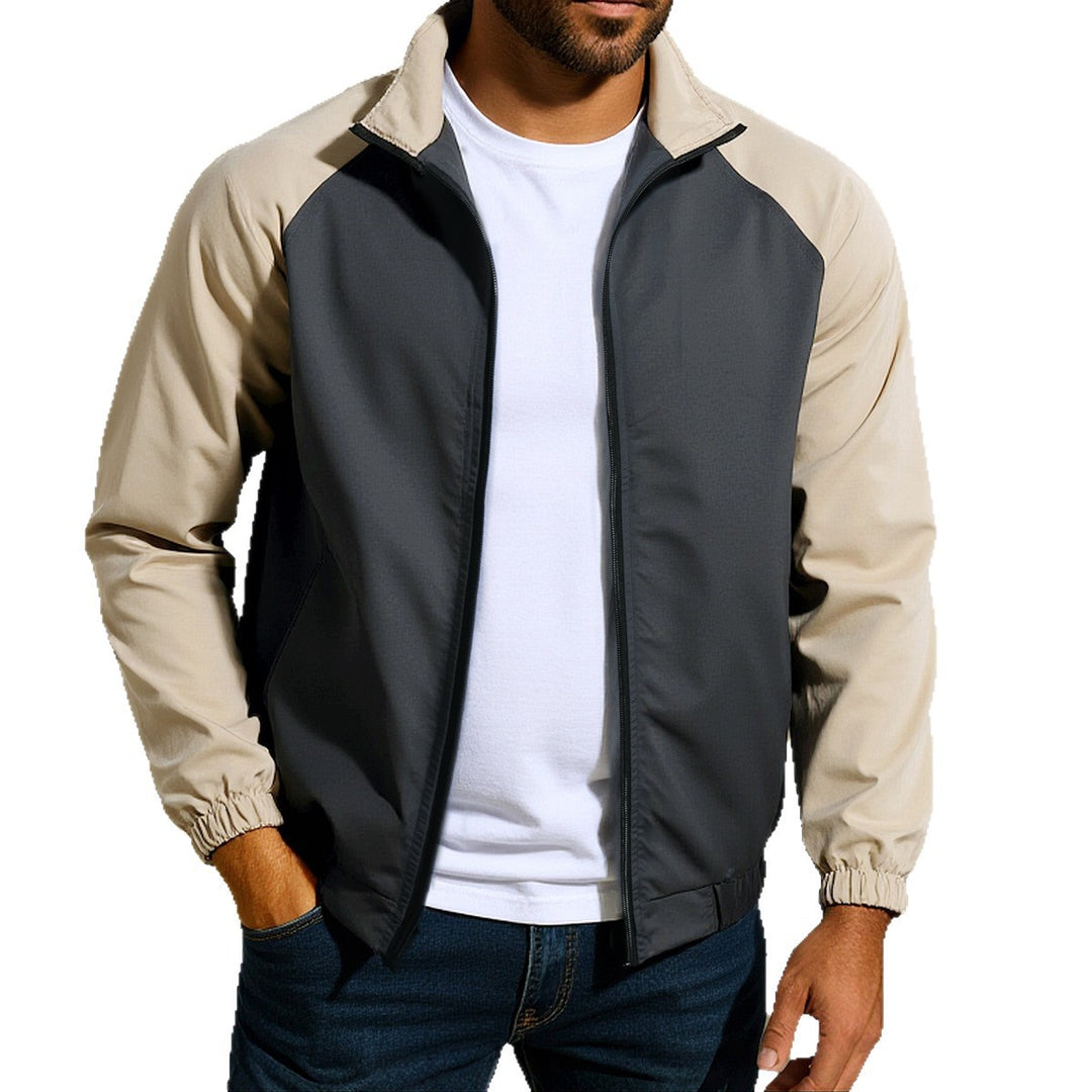 Herren sportliche Windjacke mit atmungsaktivem Material Echoarchiv