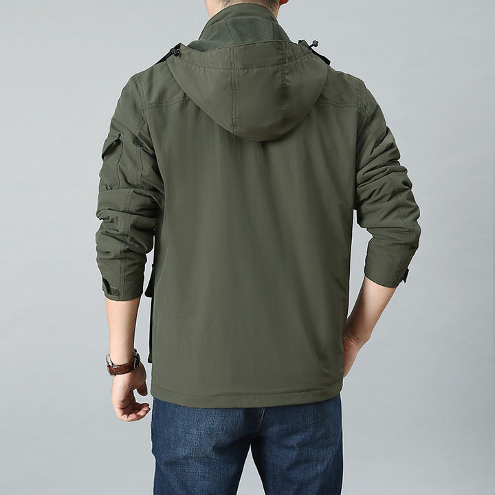 Herren Funktionale Utility-Jacke Echo Archiv