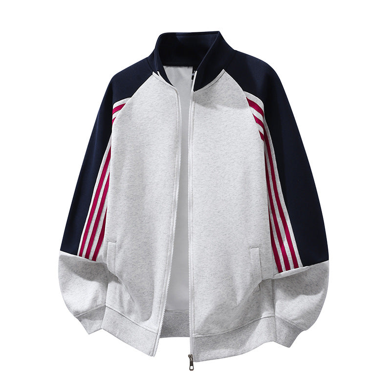 Herren Sportliche Übergangsjacke mit hohen Kragen und praktischen Taschen Echo Archiv