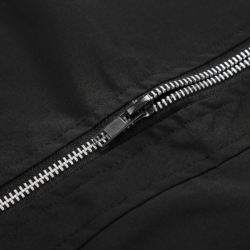 Herren Modische Bomberjacke mit Reißverschluss und praktischen Taschen Echo Archiv