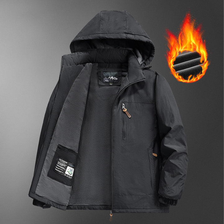 Herren Technische wasserabweisende Outdoor-Jacke Echo Archiv
