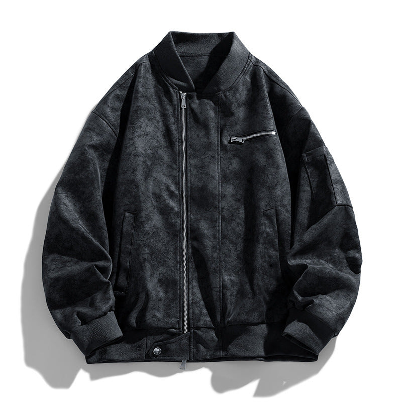 Herren Modische Bomberjacke mit praktischen Taschen Echo Archiv