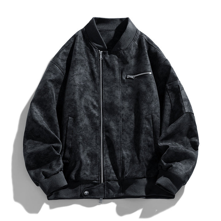 Herren Modische Bomberjacke mit praktischen Taschen Echo Archiv