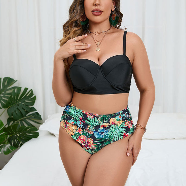 Damen Bikiniset mit floralem Overlayer Echo Archiv
