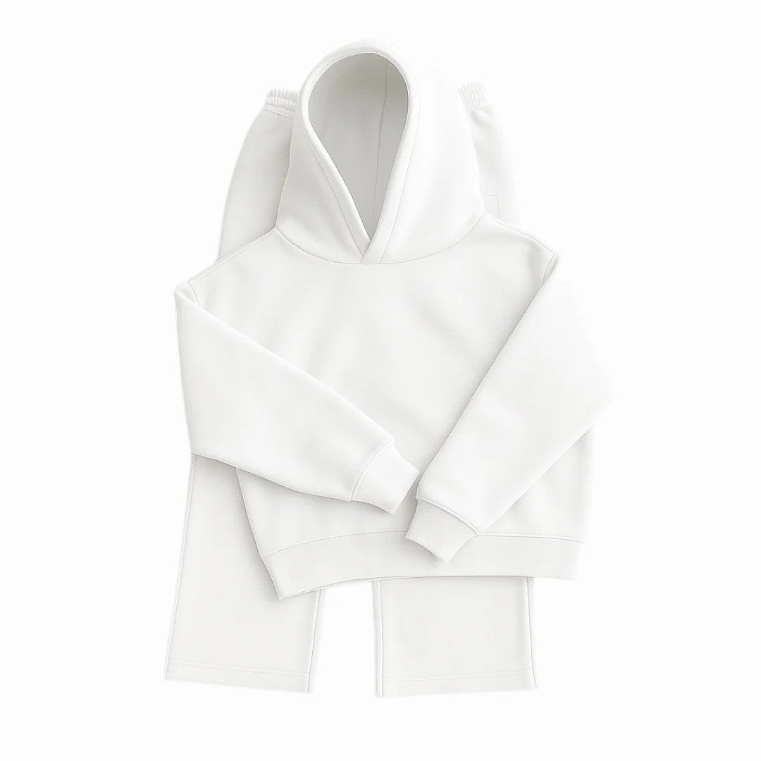 Damen Sportliches Hoodie-Set – Auréline
