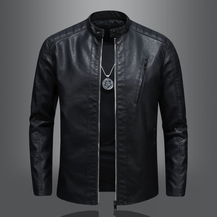 Herren Elegante und komfortable Lederjacke Echo Archiv
