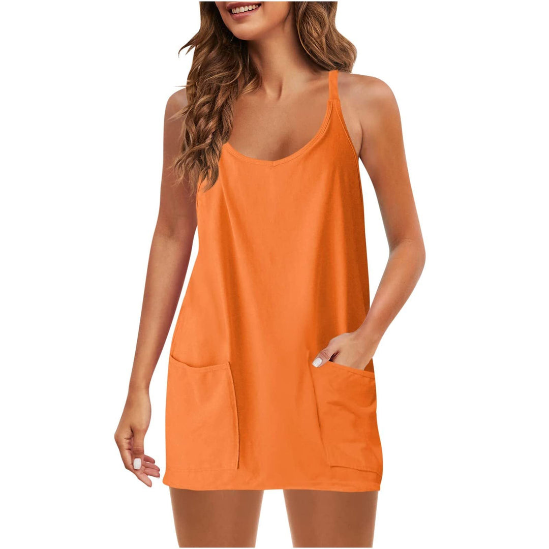 Damen lässiges Nachtkleid mit Taschen – Lunéa