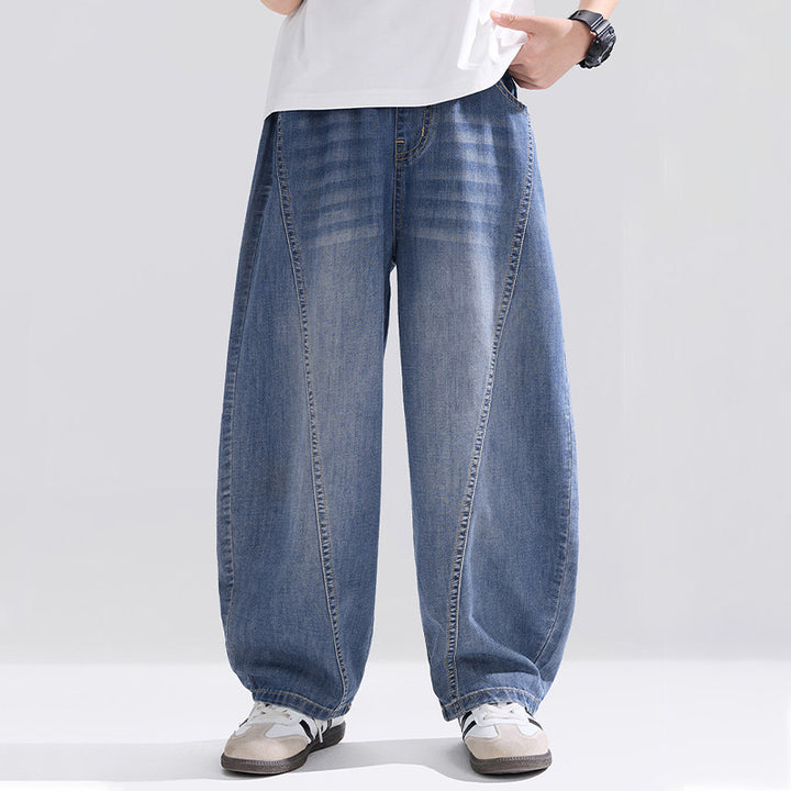 Unisex weite Jeans mit lässigem Schnitt Echo Archiv