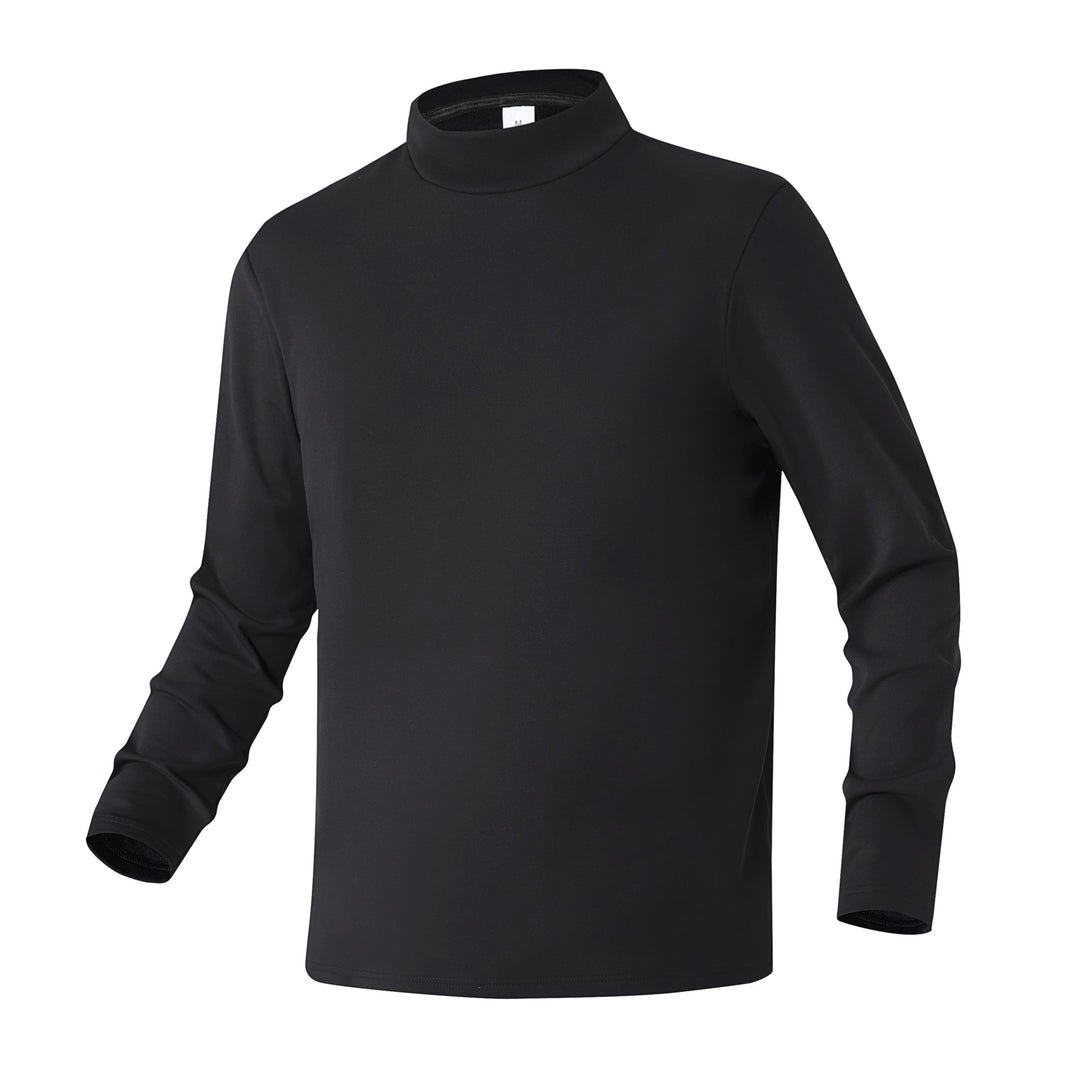 Damen Slim-Fit Langarmshirt mit Stehkragen aus funktionalem Jersey Echo Archiv