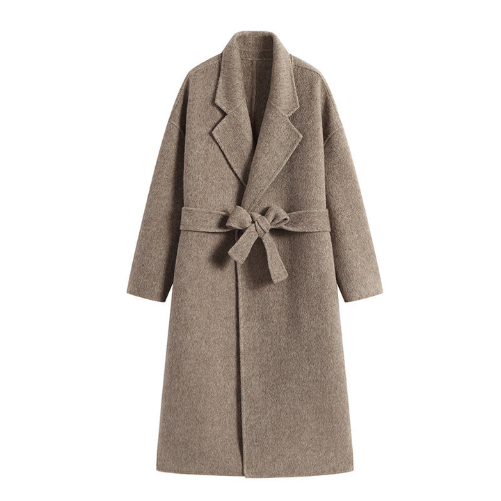 Damen Elegante und lässige Oversized-Wolljacke Echoarchiv