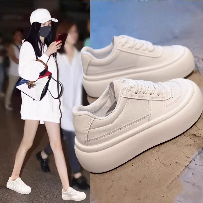 Damen Plateau Sneakers mit ergonomischer Sohle und atmungsaktivem Obermaterial Echo Archiv
