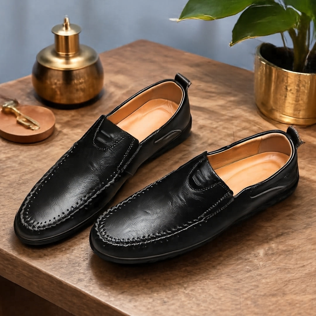 Herren Elegante und Bequeme Slip-On Mokassins Echoarchiv