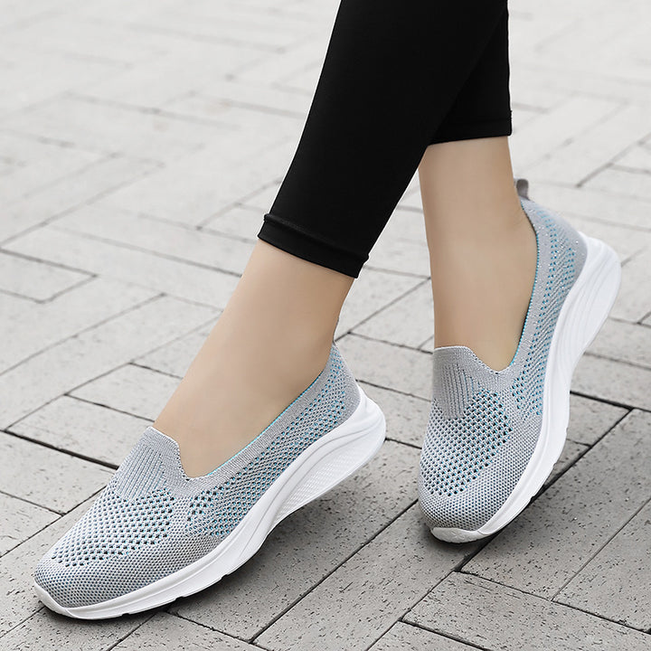 Damen nan nahtloser Sockensneaker mit Memory-Fußbett und flexibler Leichtlaufsohle Echo Archiv
