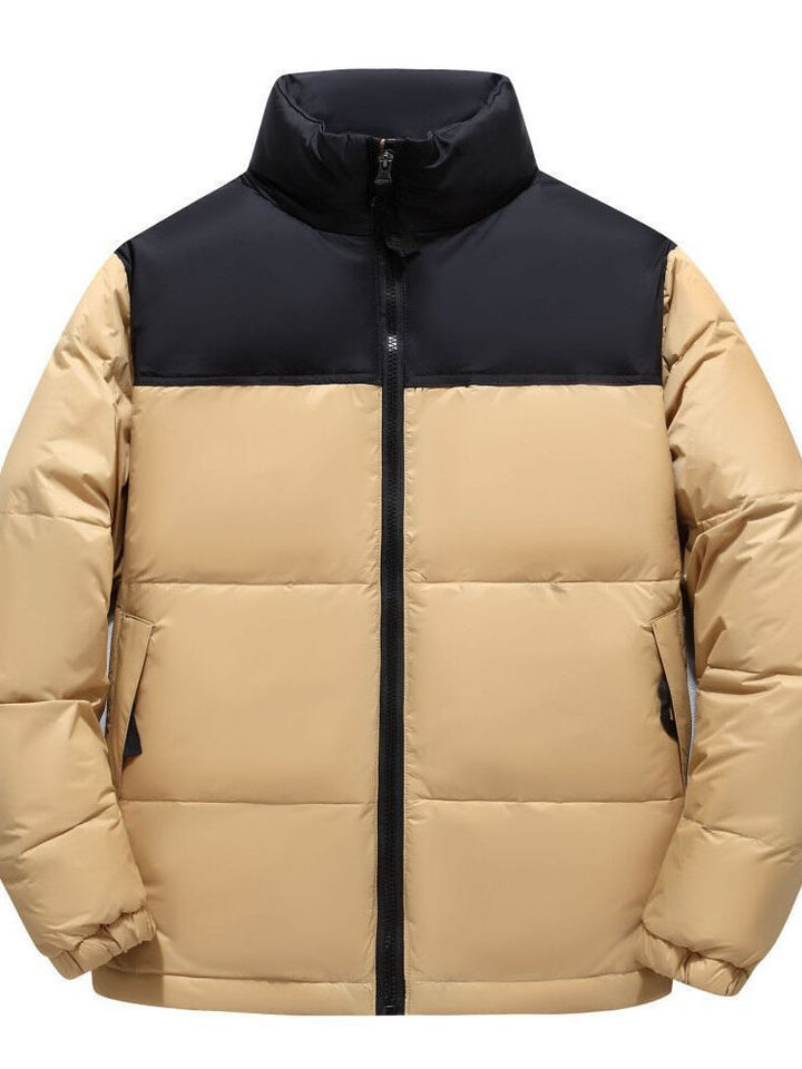 Herren modische und funktionale Steppjacke mit hohem Kragen Echoarchiv