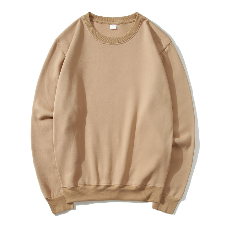 Unisex zeitloser Rundhals-Sweater ohne Kapuze mit angerauter Innenseite und verstärktem Nacken Echo Archiv