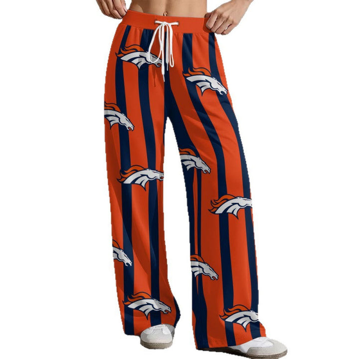Damen Lässige Sporthose mit extragroßem Logo Echoarchiv