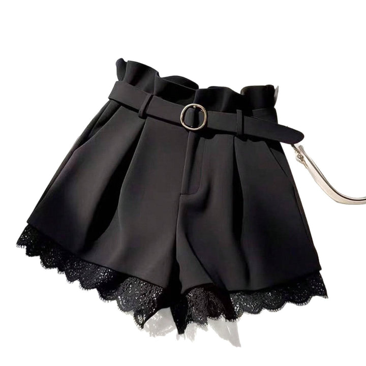 Damen Modische Shorts mit Spitzenbesatz Echo Archiv