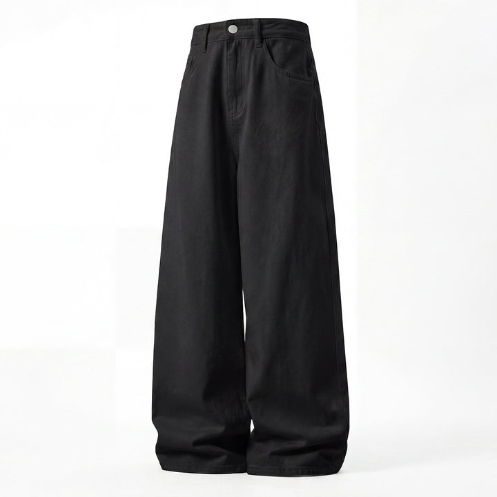 Damen Weite Palazzo-Jeans mit hoher Taille, minimalistischer Five‑Pocket‑Silhouette Echo Archiv