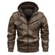Herren Modische Kapuzenjacke mit Taschen Echo Archiv