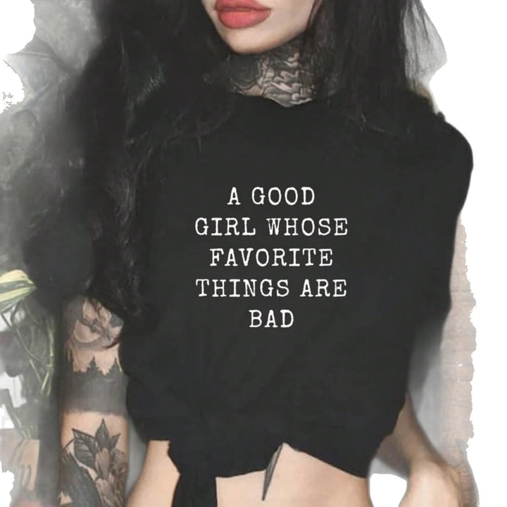 Damen oversized Bachelorette T-Shirt mit exklusivem Print Echo Archiv
