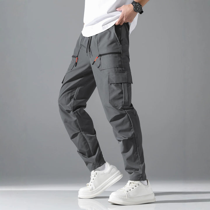 Herren Bequeme Cargo-Hose mit elastischem Bund Echo Archiv
