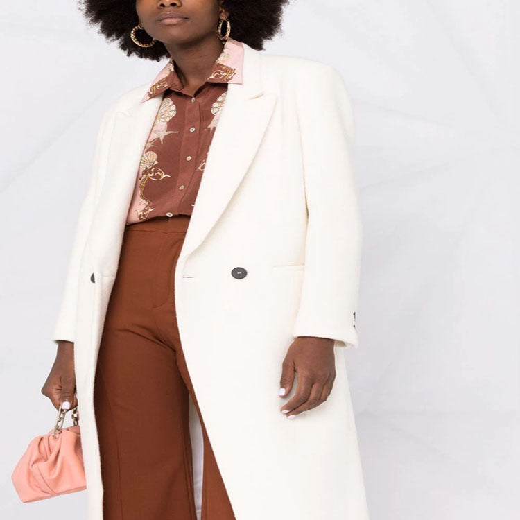 Damen Hochtaillierte fließende Palazzo‑Hose mit weitem Bein und elegantem Fall Echoarchiv