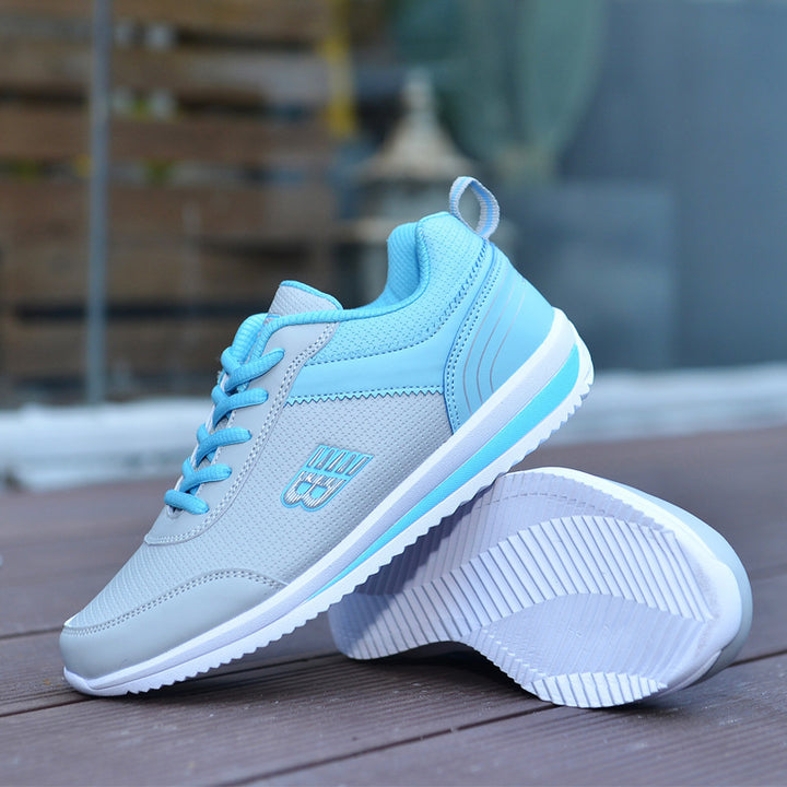 Damen Leichter Freizeit- und Walkingsneaker mit atmungsaktivem Obermaterial und ergonomischer Komfortsohle Echoarchiv