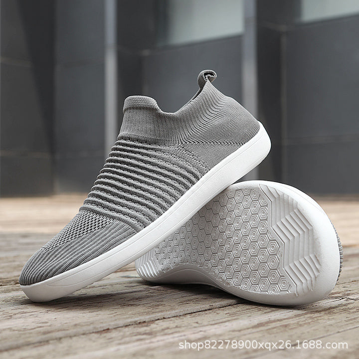 Unisex nan sockenähnlicher Stricksneaker mit elastischem Schaft und rutschfester Gummisohle Echo Archiv