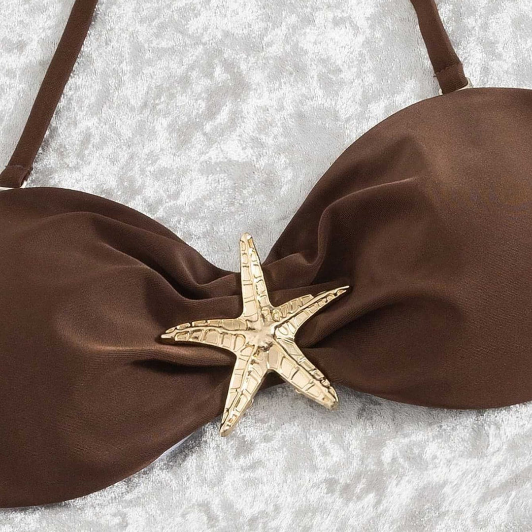 Damen Bikini-Set mit luxuriösem Sternenakzent Echo Archiv