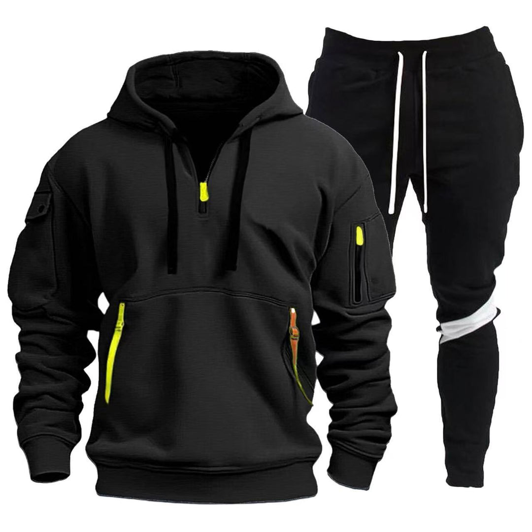 Herren Sportliche Hoodie- und Jogginghosen Kombination Echoarchiv