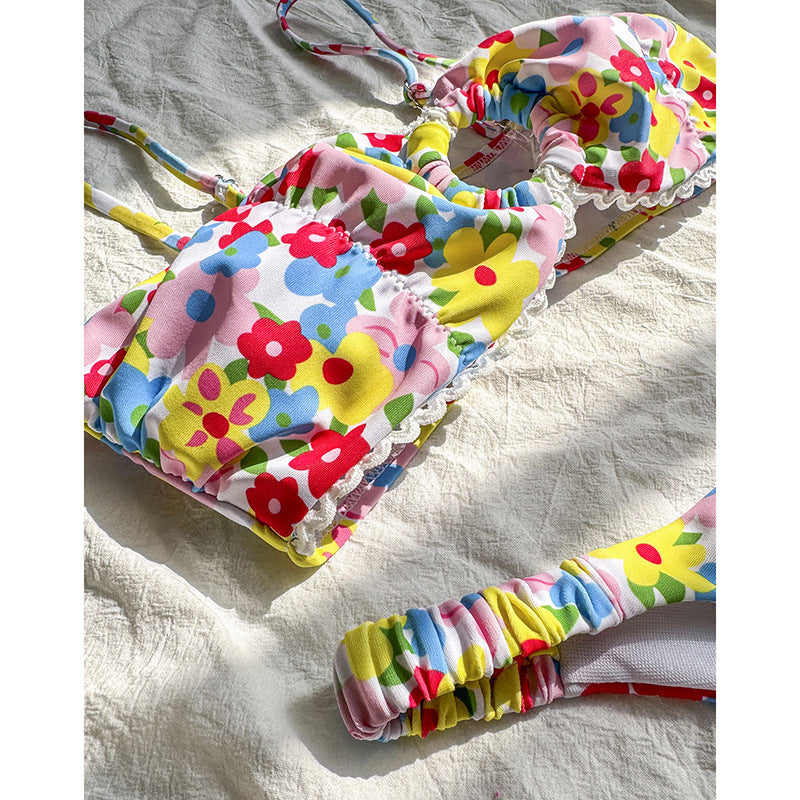 Damen Blumiger Bikini Echo Archiv