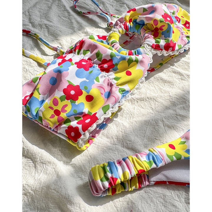 Damen Blumiger Bikini Echo Archiv