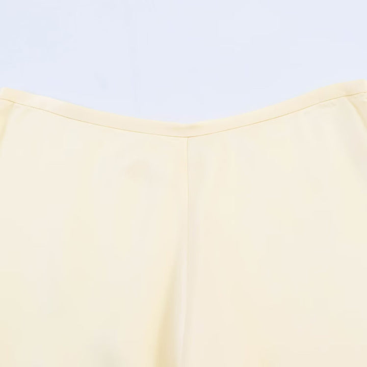 Damen weite Palazzo-Hose mit feiner Spitze und elastischem Bund Echo Archiv