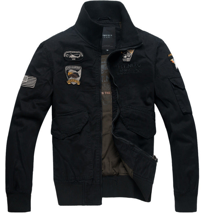 Herren Modische Utility-Jacke Echo Archiv
