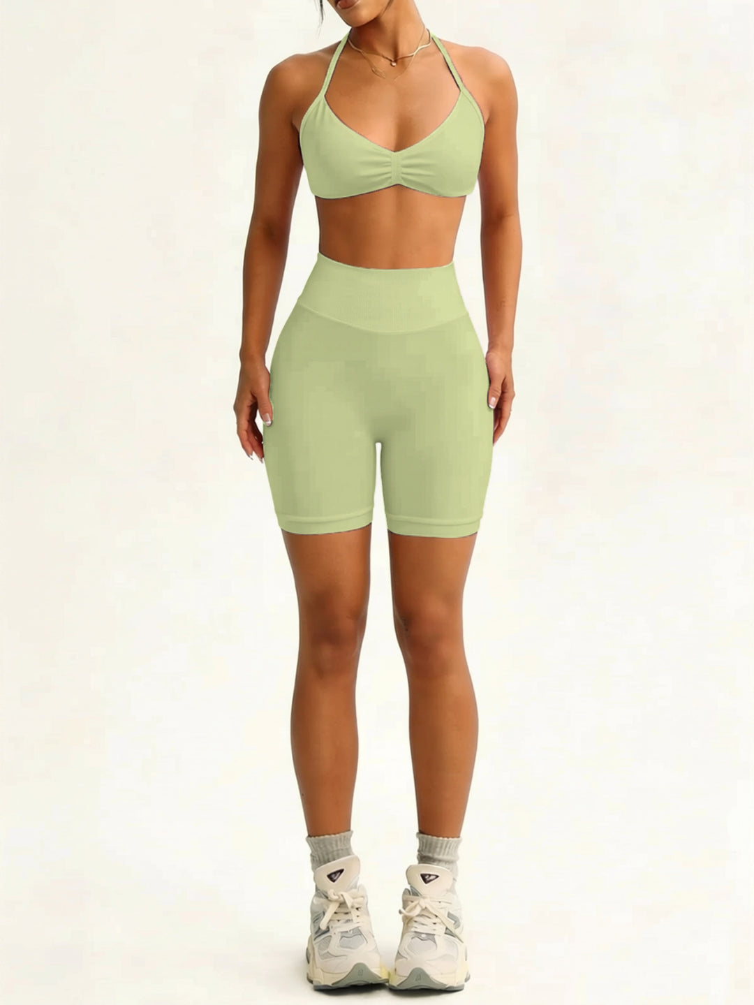 Damen Sportliches Bikini-Set mit hochelastischem Material und verstellbaren Trägern Echo Archiv