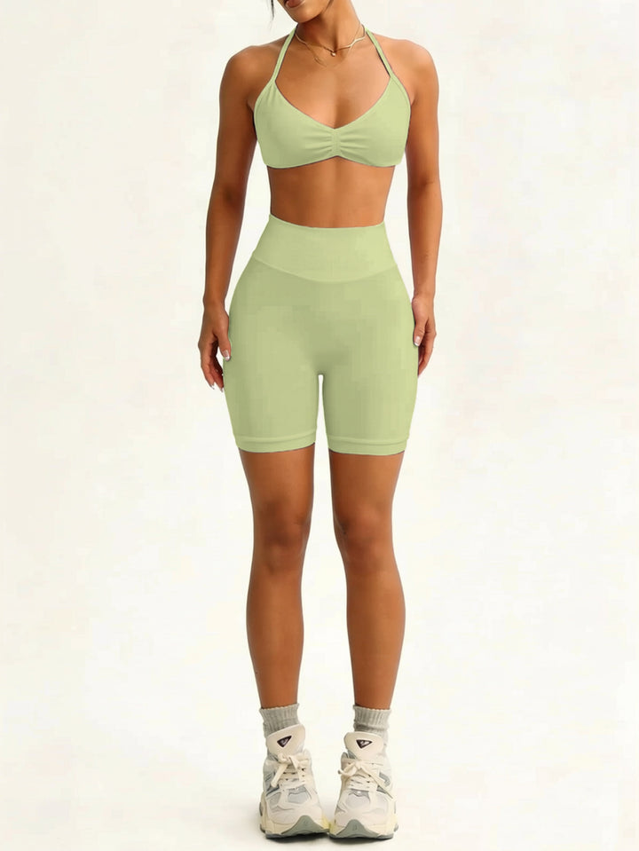Damen Sportliches Bikini-Set mit hochelastischem Material und verstellbaren Trägern Echo Archiv